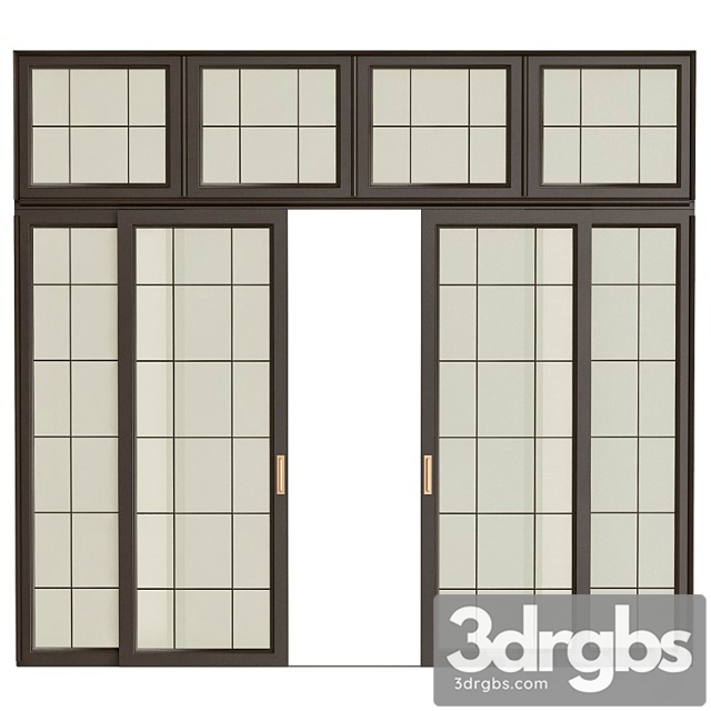 Japanese interior doors 3dsmax Download - thumbnail 1