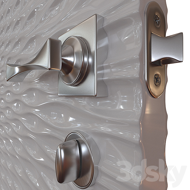 Leto Doors 3DS Max Model - thumbnail 2