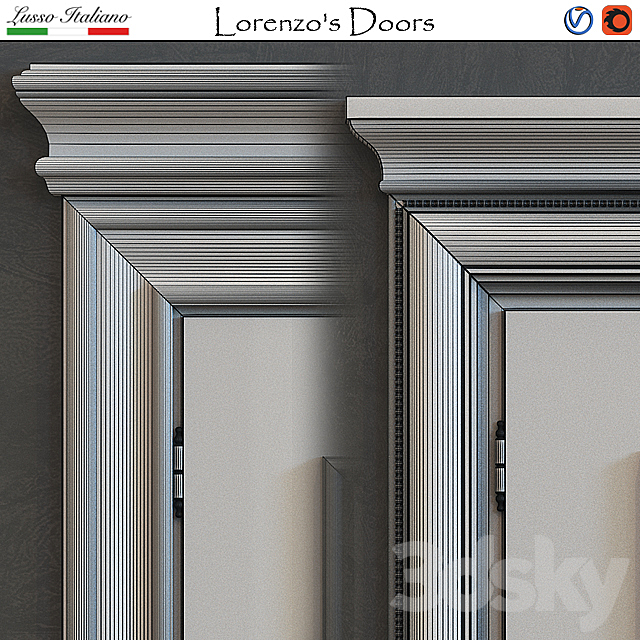 Lorenzo’s Doors (Pietralta-2) 3DSMax File - thumbnail 3