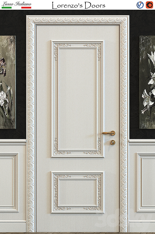 Lorenzo’s Doors (Pietralta) 3ds Max - thumbnail 2