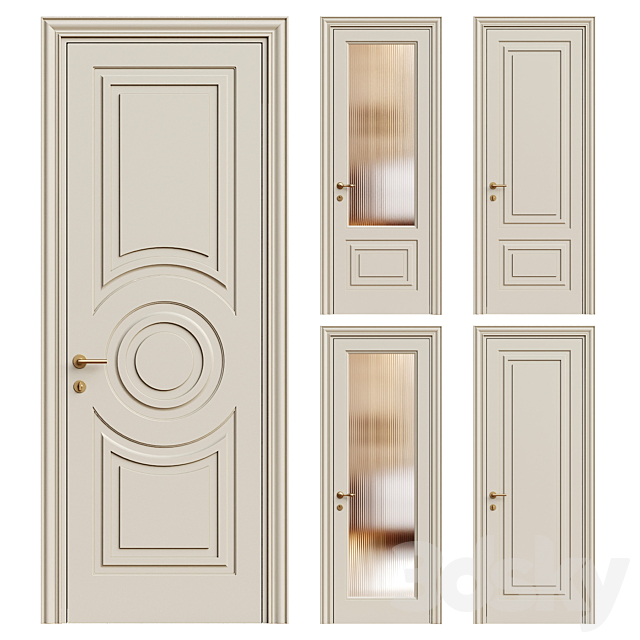 Mascot Volhovec door – Interior door 229 3ds Max - thumbnail 1