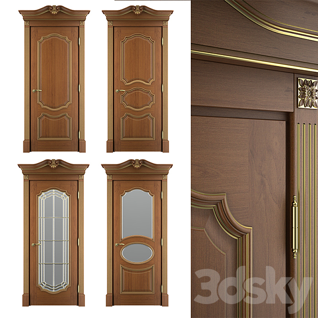 Massivstyle Interier Amaliya Door 02 3DSMax File - thumbnail 1