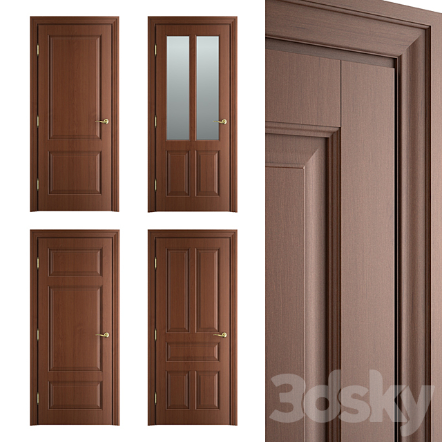 Massivstyle Interier Elegance Door 02 3DSMax File - thumbnail 1