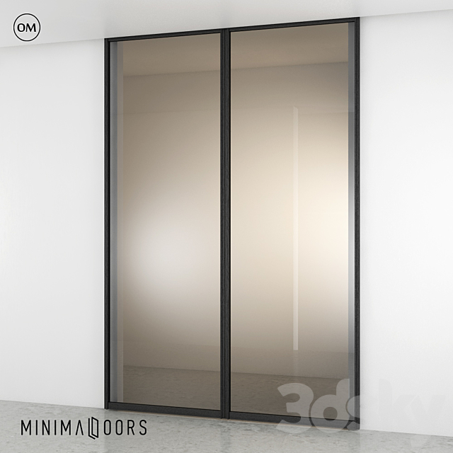 Minimaldoors sliding glass walls 3DSMax File - thumbnail 1