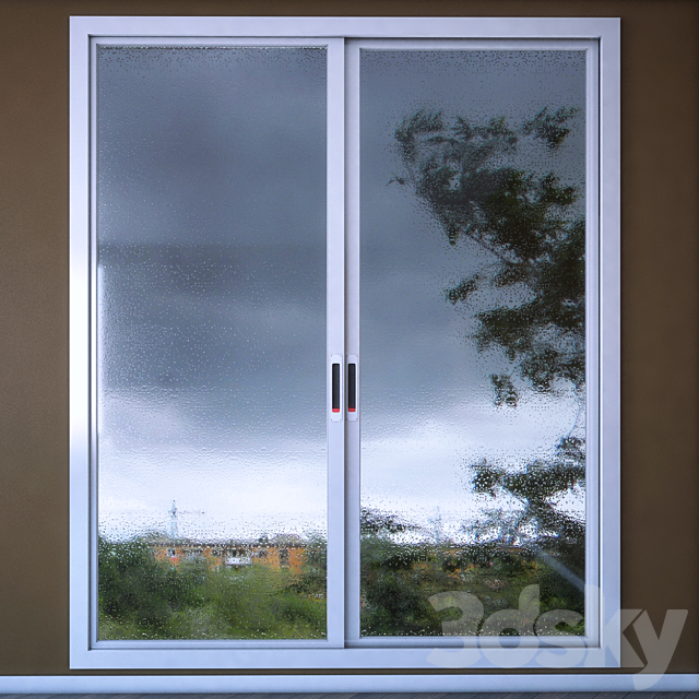 Misted window 3DSMax File - thumbnail 2