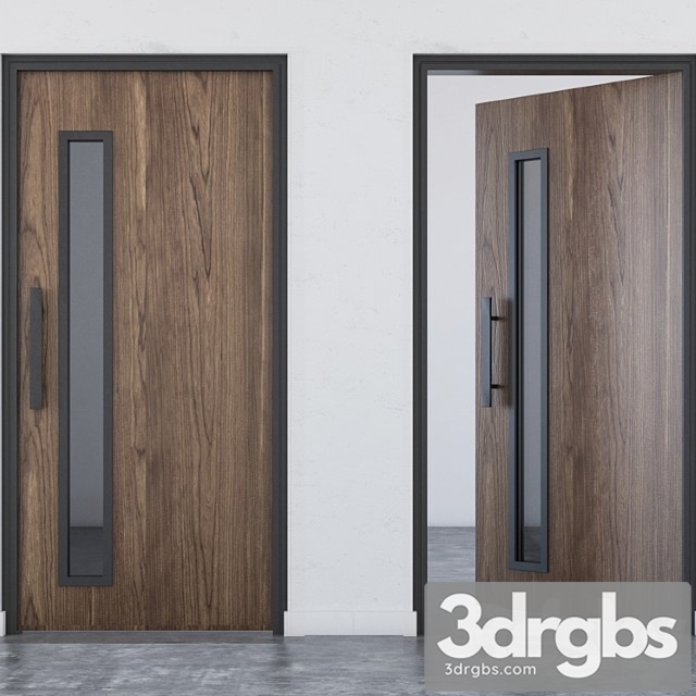 Office Door 3dsmax Download - thumbnail 1