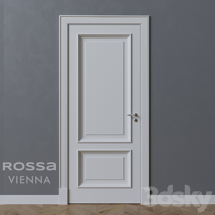 OM Door ROSSA Vienna RD202 3DS Max - thumbnail 1