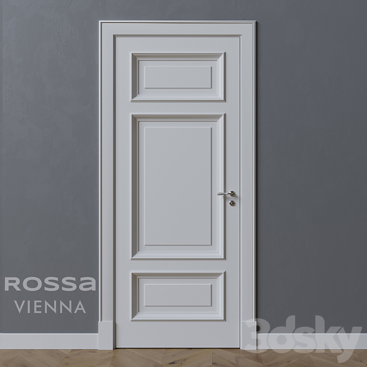 OM Door ROSSA Vienna RD204 3DS Max - thumbnail 1