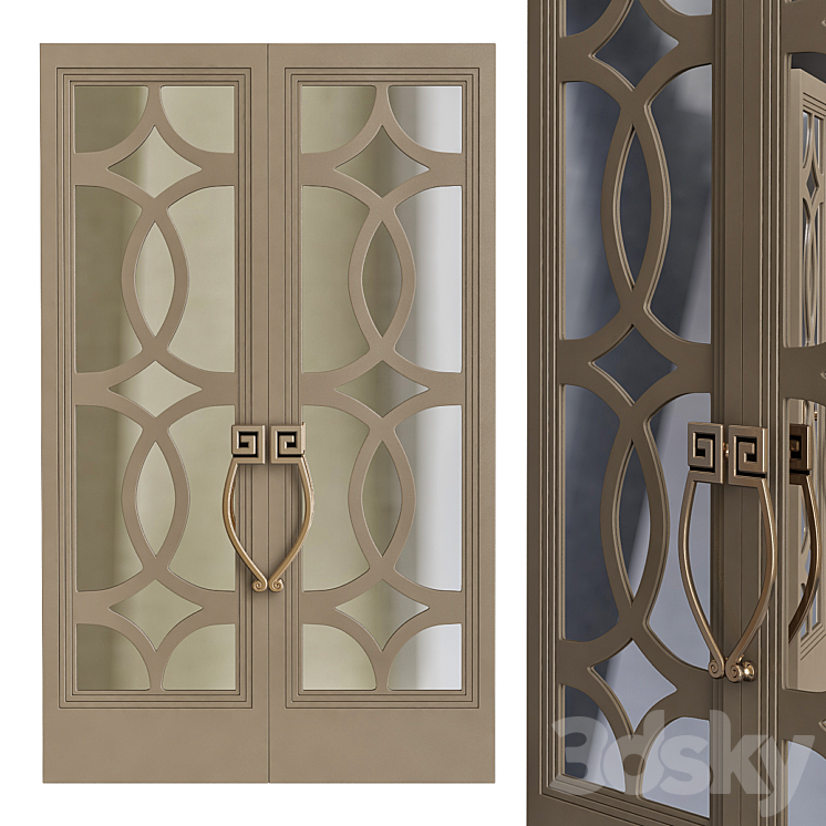 ?ontemporary interior doors ?75 3DS Max - thumbnail 1