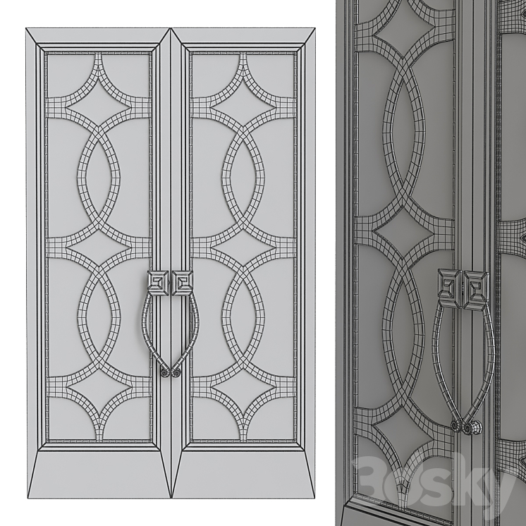 ?ontemporary interior doors ?75 3DS Max - thumbnail 2