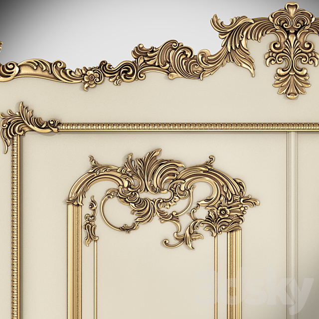 Palace door 3DSMax File - thumbnail 3