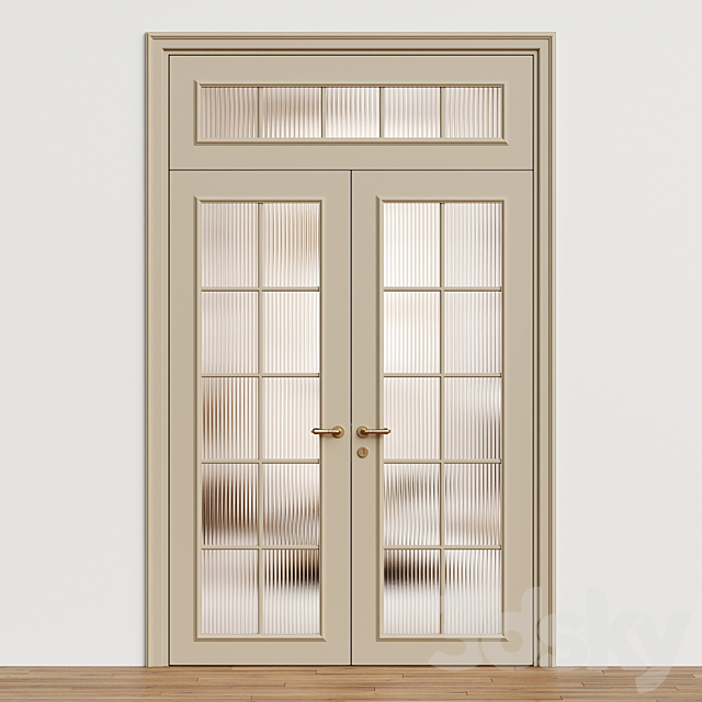 Paris Volhovec door – interior door 231 3ds Max - thumbnail 3