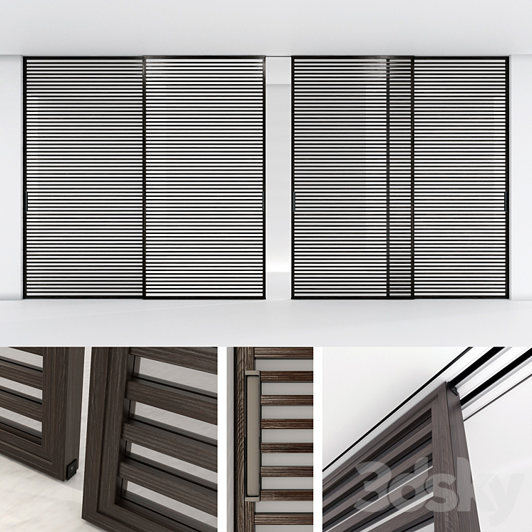 Partition Rimadesio Stripe 3DS Max - thumbnail 1