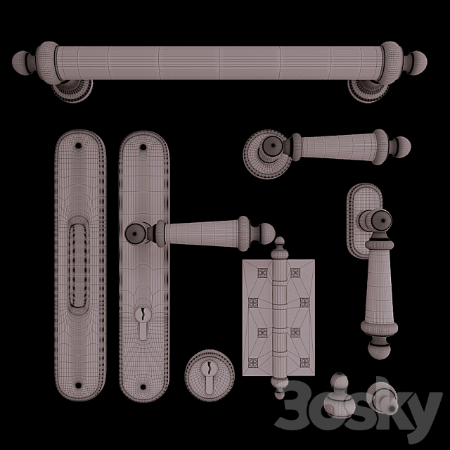 Pens Salice Paolo Borromeo 3DSMax File - thumbnail 2