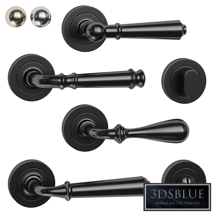 Pittella door handles 3DS Max - thumbnail 3