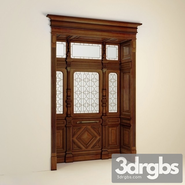 Profi Front door 3dsmax Download - thumbnail 1