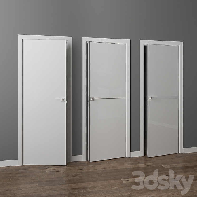 Profil Doors LK Series Doors 3DS Max - thumbnail 2