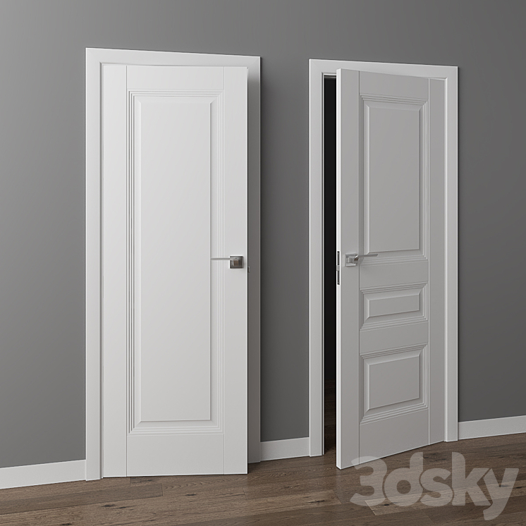 Profil Doors U-Series Doors 3DS Max - thumbnail 2