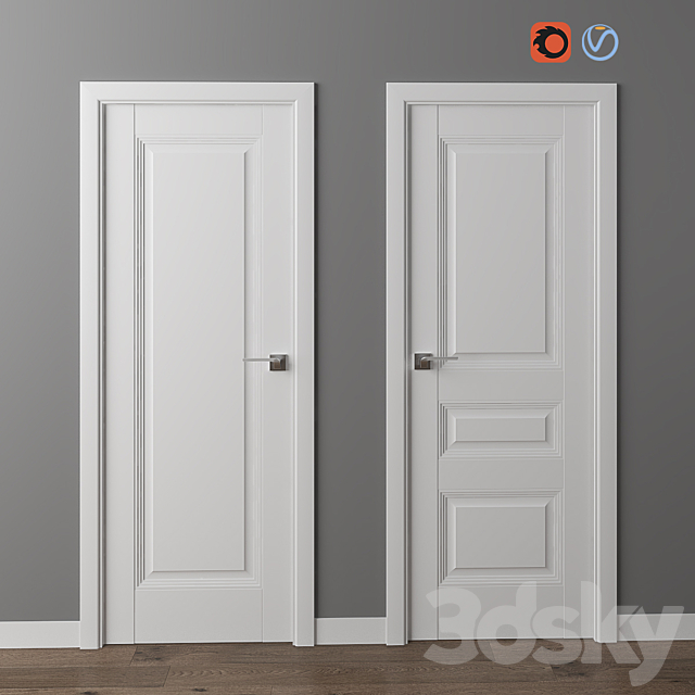 Profil Doors U-Series Doors 3DSMax File - thumbnail 1