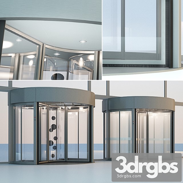 Revolving door dorma kpt-4 3dsmax Download - thumbnail 1