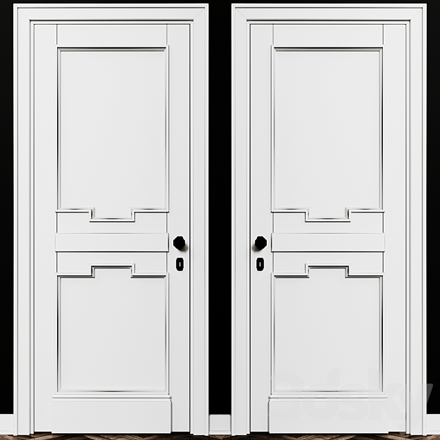 Richelieu door 3DS Max Model - thumbnail 3