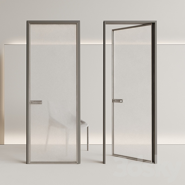 Rimadesio door set 1 3DS Max Model - thumbnail 2