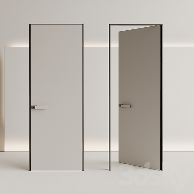 Rimadesio door set 1 3DS Max Model - thumbnail 3