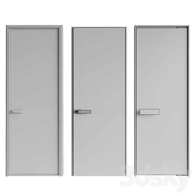 Rimadesio door set 1 3DS Max Model - thumbnail 5