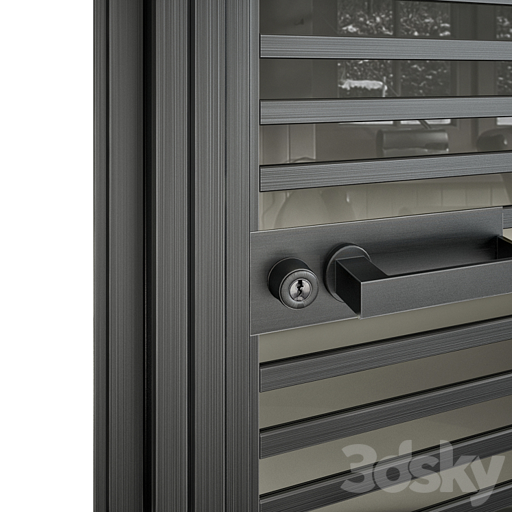 Rimadesio doors 3DS Max - thumbnail 2