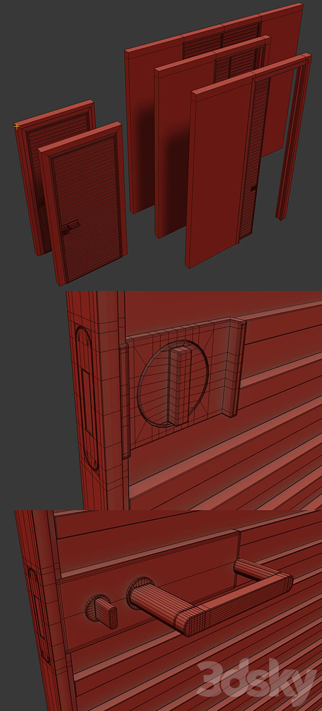 Rimadesio doors Even _ doors for office and home 3DSMax File - thumbnail 3