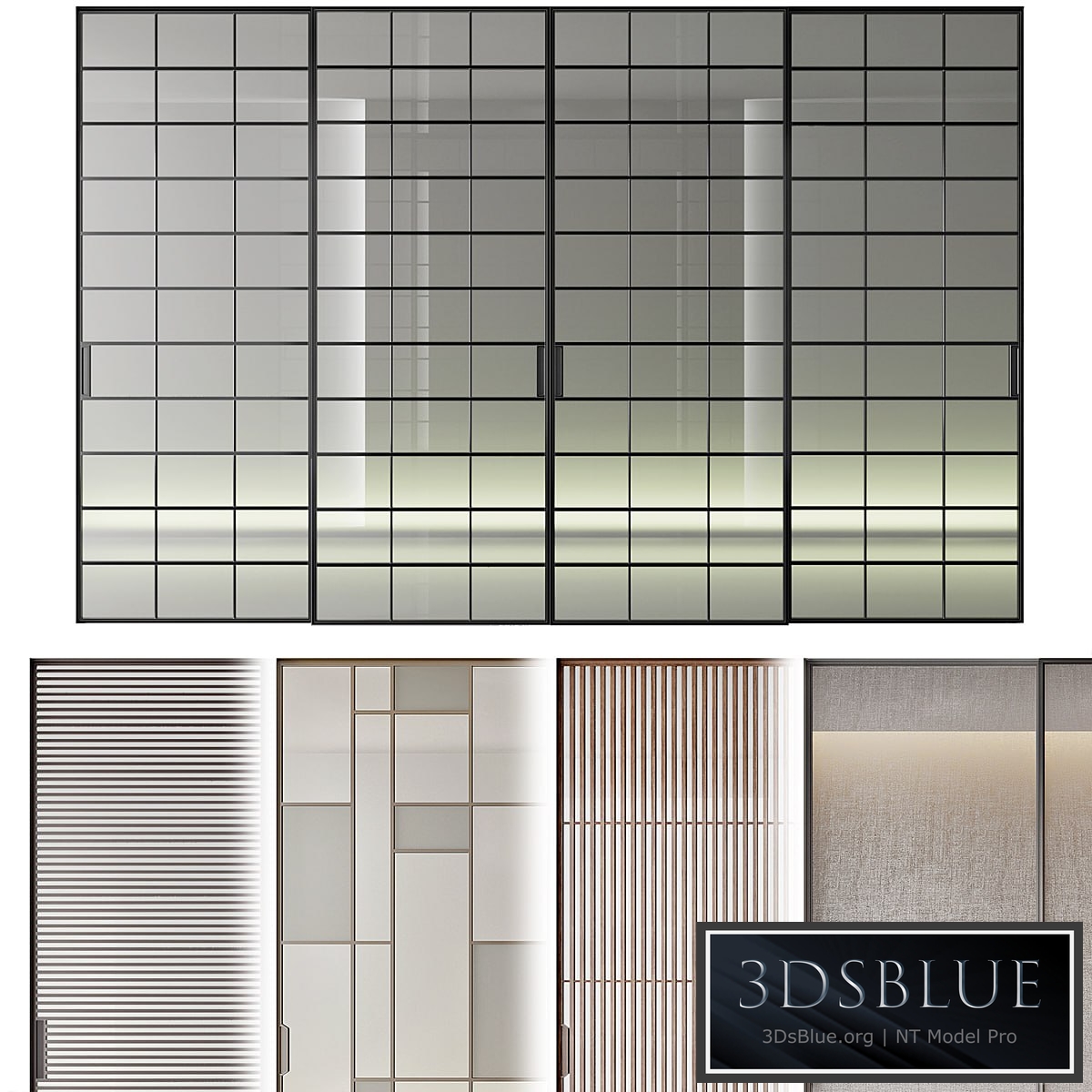 Rimadesio Doors SET 3DS Max - thumbnail 3