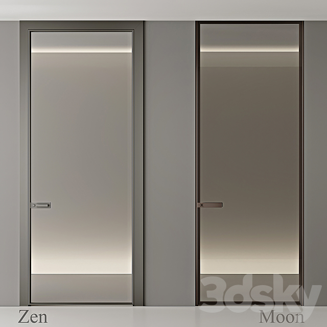 Rimadesio Doors SET 3DS Max Model - thumbnail 5