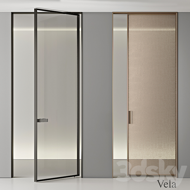 Rimadesio Doors SET 3DS Max Model - thumbnail 6