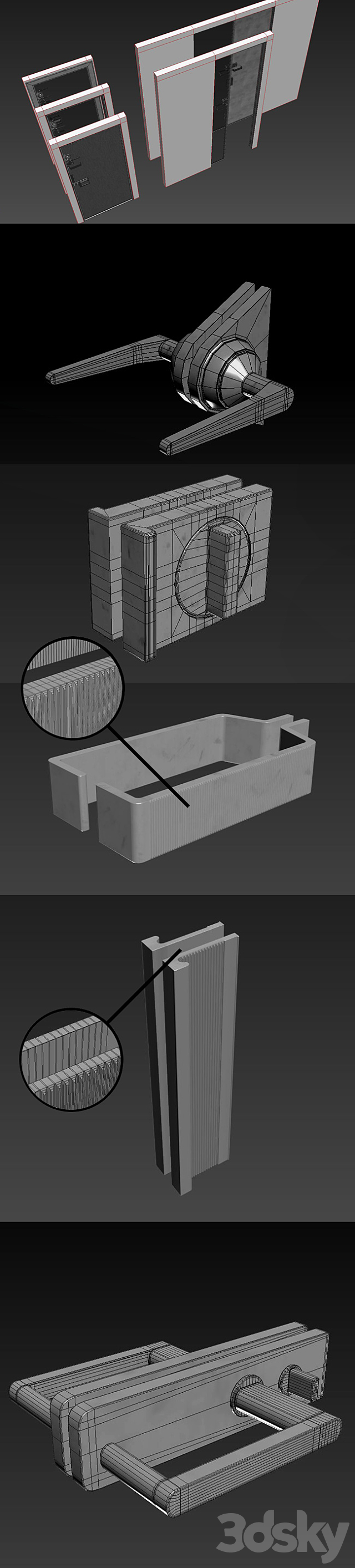 Rimadesio doors Zen _ doors for office and home 3DSMax File - thumbnail 3