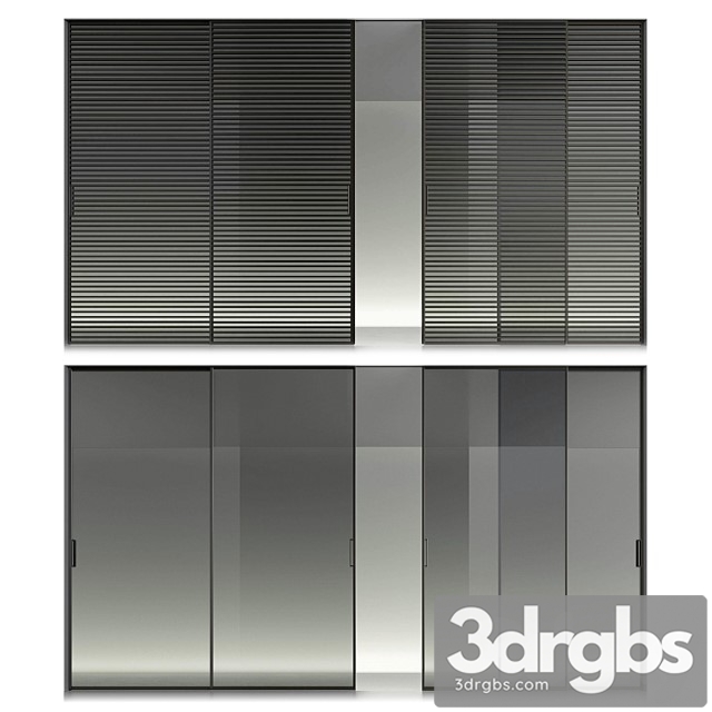 Rimadesio Sliding Doors 2 3dsmax Download - thumbnail 1