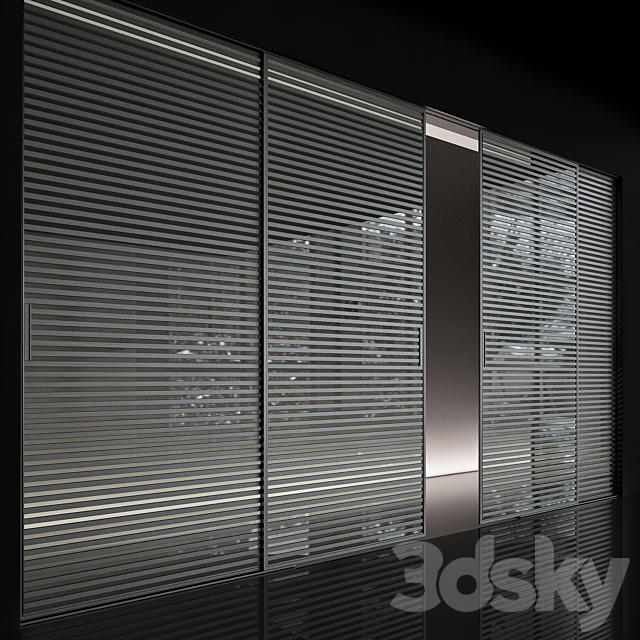 Rimadesio sliding doors 2 3DSMax File - thumbnail 2