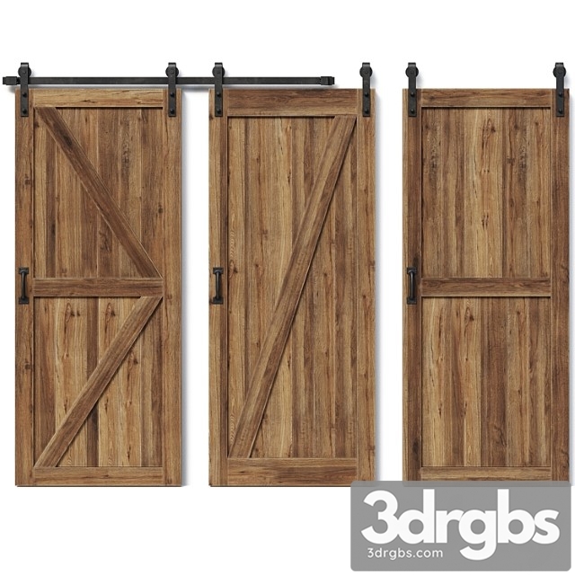 Rolling barn doors - thumbnail 1