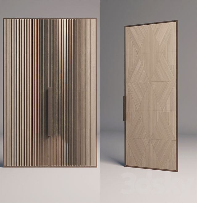 Selection of doors Dreamdesign 3ds Max - thumbnail 1