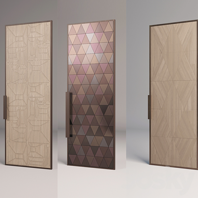 Selection of doors Dreamdesign 3ds Max - thumbnail 2