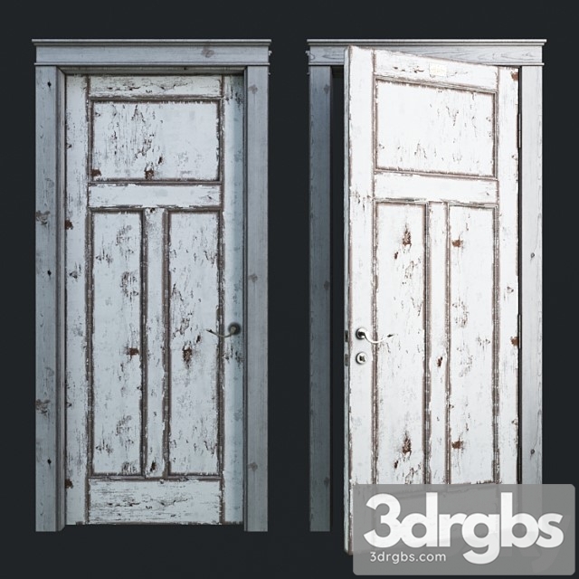 Shaker door 4 3dsmax Download - thumbnail 1