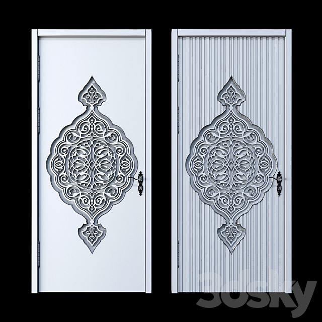 Sharq Doors 3DS Max Model - thumbnail 3