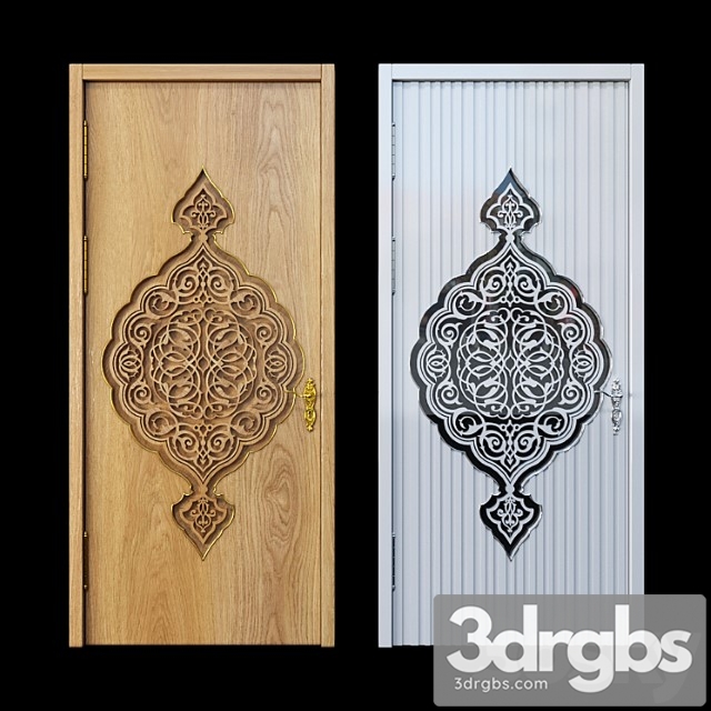 Sharq doors 3dsmax Download - thumbnail 1