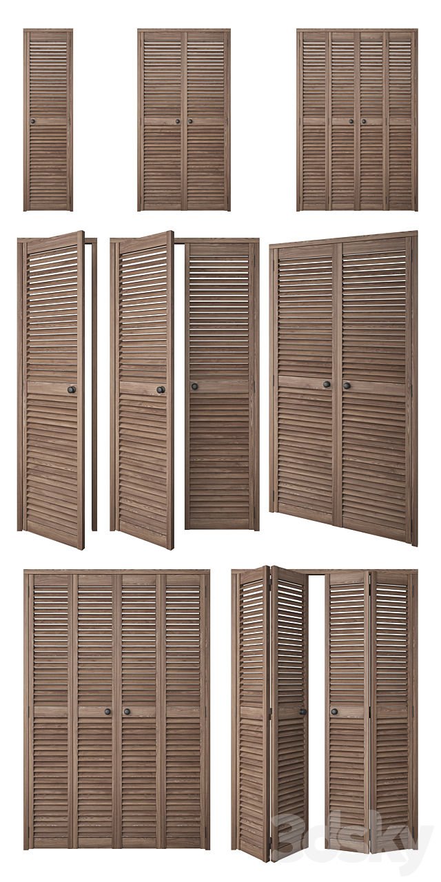 Shutters Door 3DSMax File - thumbnail 3