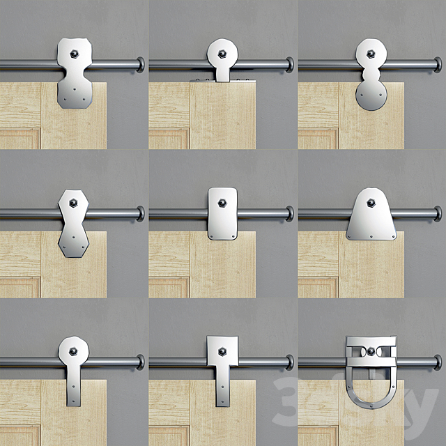 Single Door Kits 3DS Max Model - thumbnail 2