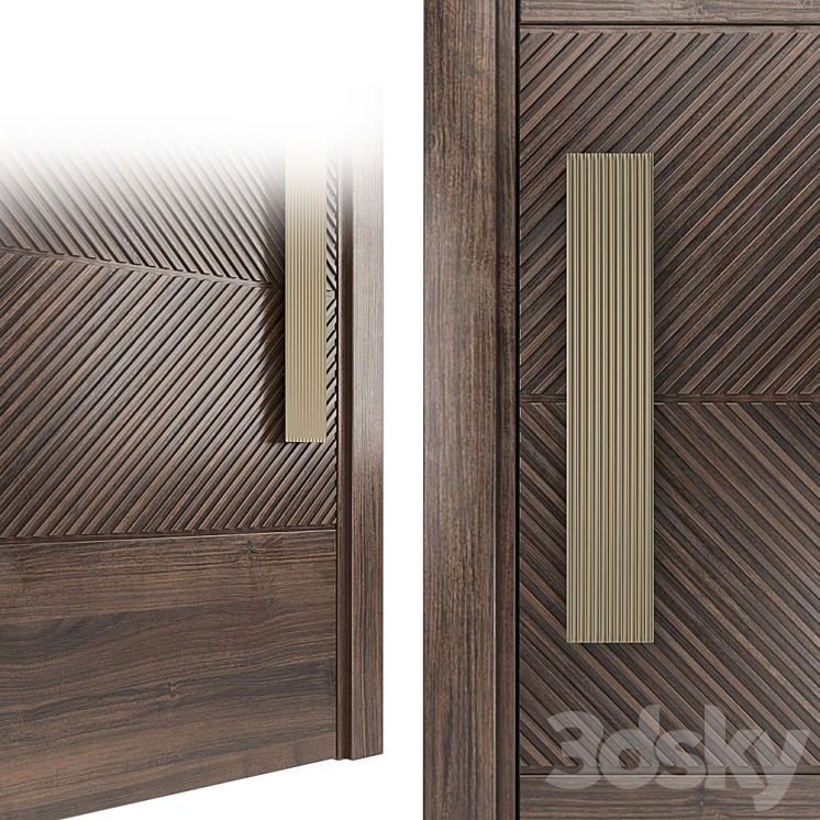 Sliced Door 3DS Max - thumbnail 2