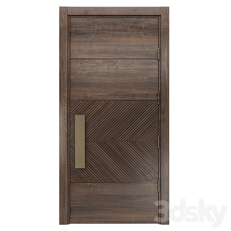 Sliced Door 3DS Max - thumbnail 1