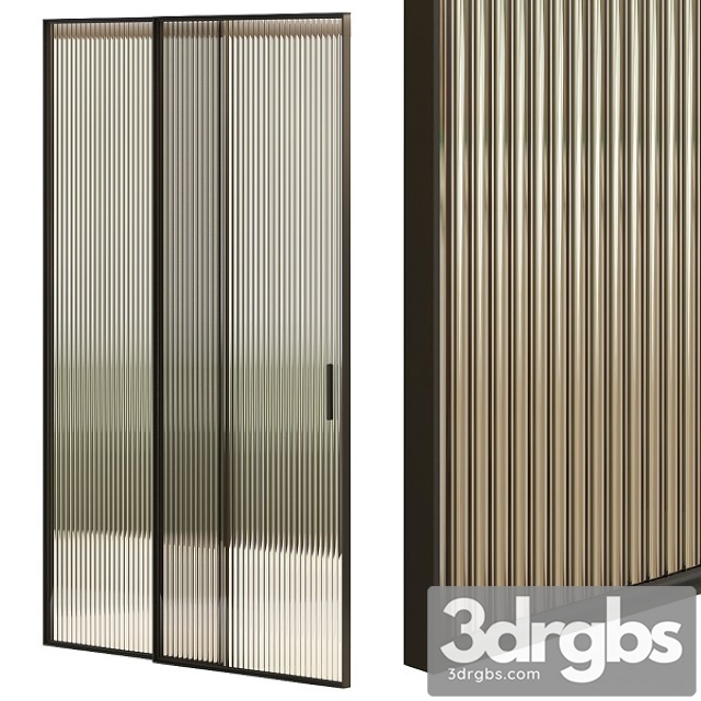 Slide Glass Doors 01 3dsmax Download - thumbnail 1