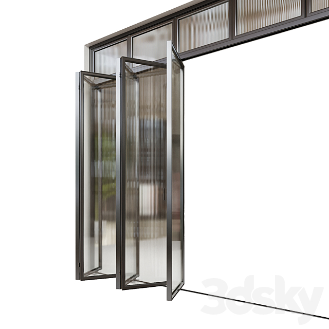 Sliding door 3 3DSMax File - thumbnail 3