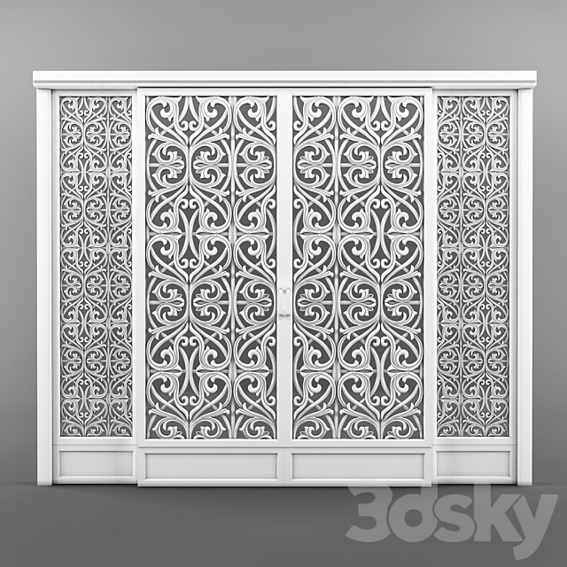 Sliding door 3322 3DSMax File - thumbnail 1