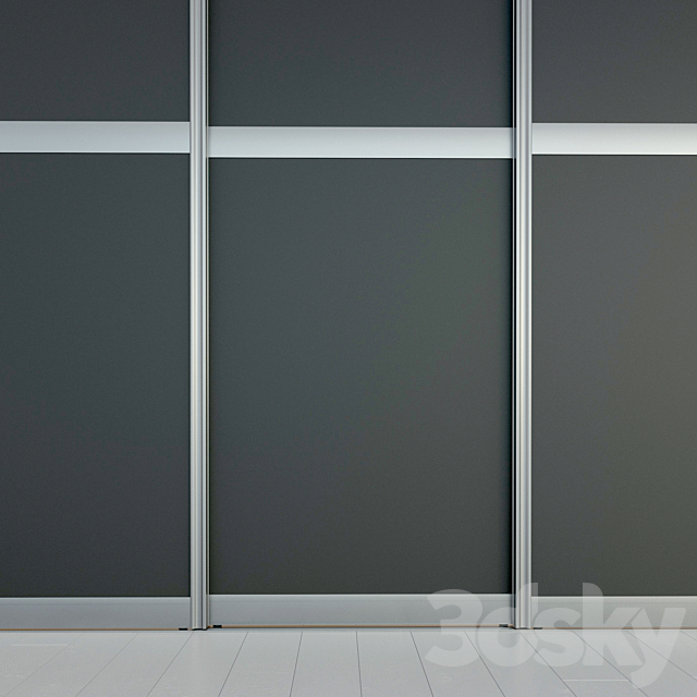 Sliding door. Partition. Closet. five 3DSMax File - thumbnail 3